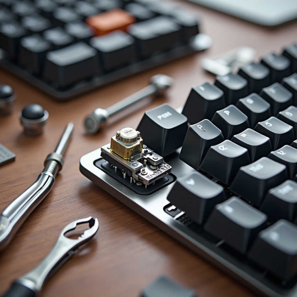 how to take a keyboard switch out